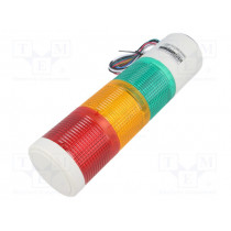 QTG60MLF-3-24-RAG; Signaller: signalling column; LED; red/amber/green; Usup: 24VDC; QLIGHT