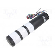 QTR50MLF-BZ-3-24-RAG; Signaller: signalling column; LED; red/amber/green; Usup: 24VDC; QLIGHT