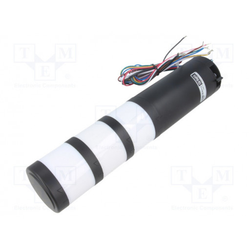 QTR50MLF-BZ-3-24-RAG; Signaller: signalling column; LED; red/amber/green; Usup: 24VDC; QLIGHT