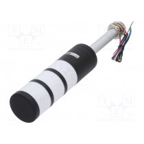 QTR70LF-3-24-RAG; Signaller: signalling column; LED; red/amber/green; Usup: 24VDC; QLIGHT