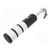 QTR70LF-BZ-3-24-RAG; Signaller: signalling column; LED; red/amber/green; Usup: 24VDC; QLIGHT