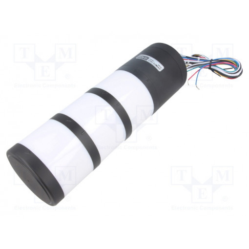 QTR70MLF-3-24-RAG; Signaller: signalling column; LED; red/amber/green; Usup: 24VDC; QLIGHT