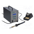 QUICK 206D; Soldering station; digital; 320W; 80÷550°C; V: ESD; Display: LCD; QUICK