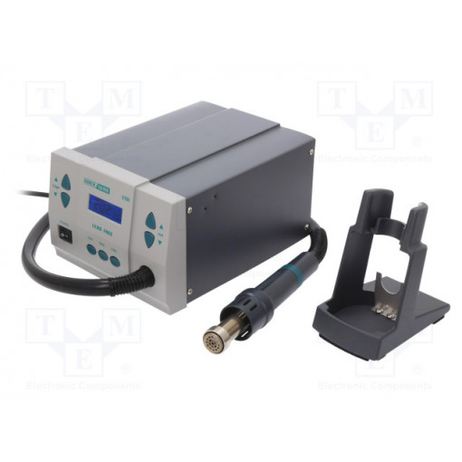QUICK 861DE-ESD; Hot air soldering station; digital; 1200W; 100÷500°C; 1÷120l/min; QUICK QUICK 861DE-ESD; Hot air soldering station; digital; 1200W; 100÷500°C; 1÷120l/min; QUICK