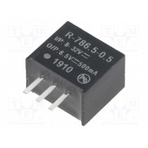 R-786.5-0.5; Converter: DC/DC; 3.25W; Uin: 8÷32V; Uout: 6.5VDC; Iout: 500mA; SIP3; RECOM