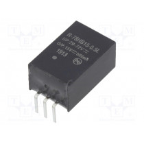 R-78HB15-0.5L; Converter: DC/DC; 7.5W; Uin: 20÷72V; Uout: 15VDC; Iout: 500mA; SIP3; RECOM