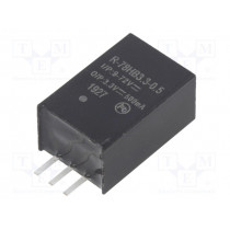 R-78HB3.3-0.5; Converter: DC/DC; 1.65W; Uin: 9÷72V; Uout: 3.3VDC; Iout: 500mA; SIP3; RECOM