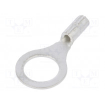 R0.3-5; Ring terminal; M5; 0.2÷0.5mm2; crimped; for cable; non-insulated; NICHIFU