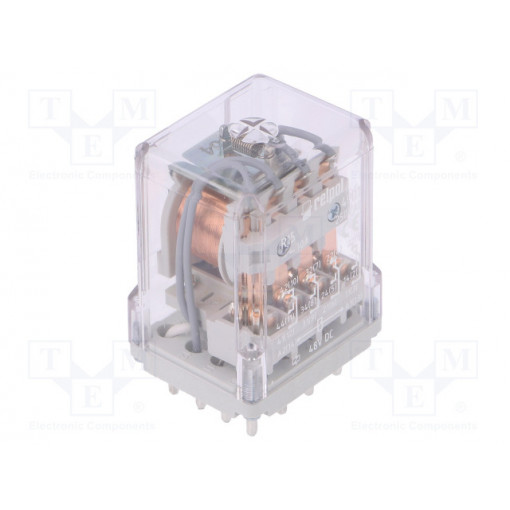 R15-2014-23-1048; Relay: electromagnetic; 4PDT; Ucoil: 48VDC; 10A/250VAC; 10A/24VDC; RELPOL