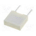R82EC3220DQ70J; Capacitor: polyester; 220nF; 63VAC; 100VDC; Pitch: 5mm; ±5%; KEMET