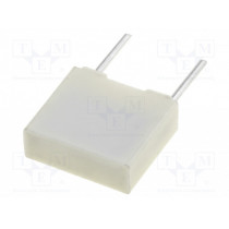 R82EC3220DQ70J; Capacitor: polyester; 220nF; 63VAC; 100VDC; Pitch: 5mm; ±5%; KEMET