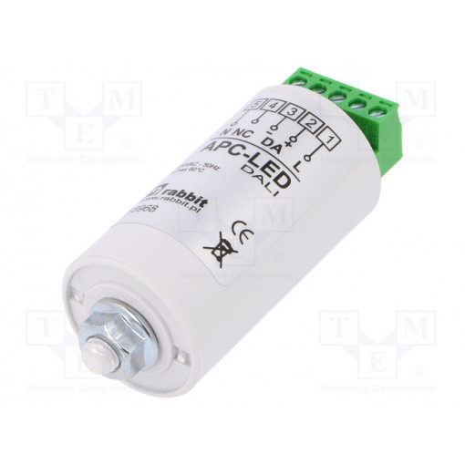 APC-LED DALI; Timer; 230VAC; DIN; Operation modes: programmable; IP20; Ø35x95mm; RABBIT APC-LED DALI; Timer; 230VAC; DIN; Operation modes: programmable; IP20; Ø35x95mm; RABBIT