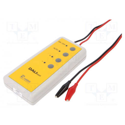DALITEST; Lamp tester; IP20; 9VDC; -40÷70°C; 142x69x25mm; Interface: DALI; RABBIT DALITEST; Lamp tester; IP20; 9VDC; -40÷70°C; 142x69x25mm; Interface: DALI; RABBIT