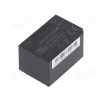 RAC01-3.3SGB; Converter: AC/DC; 1W; Uout: 3.3VDC; Iout: 303mA; 63%; Mounting: PCB; RECOM