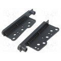 ; Radio mounting frame; Toyota; 2 DIN; black; 4CARMEDIA ; Radio mounting frame; Toyota; 2 DIN; black; 4CARMEDIA