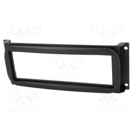 ; Radio mounting frame; Chrysler; 1 DIN; black; 4CARMEDIA