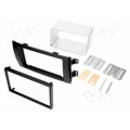 381094-17; Radio mounting frame; Fiat,Suzuki; 2 DIN; black; ACV
