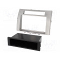 MA90007-05; Radio mounting frame; Toyota; 2 DIN; silver; PER.PIC.