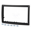 MA70005/T; Radio mounting frame; Renault; 2 DIN; black; PER.PIC.