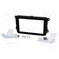 MA95003/T+KST; Radio mounting frame; VW; 2 DIN; graphite; PER.PIC.