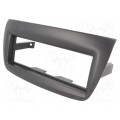 MA26025-05; Radio mounting frame; Fiat,Opel; 1 DIN; black; PER.PIC.