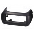 MA65014; Radio mounting frame; Citroën,Fiat,Peugeot; 1 DIN; black; PER.PIC.