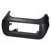 MA65014; Radio mounting frame; Citroën,Fiat,Peugeot; 1 DIN; black; PER.PIC.