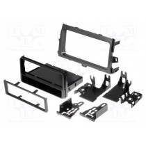 99-8223S; Radio mounting frame; Toyota; 2 ISO; silver; METRA