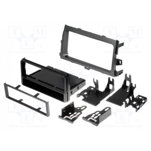99-8223S; Radio mounting frame; Toyota; 2 ISO; silver; METRA