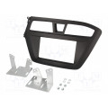 MA39048/T+KIT; Radio mounting frame; Hyundai; 2 DIN; black; PER.PIC.