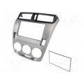; Radio mounting frame; Honda; 2 DIN; grey; 4CARMEDIA