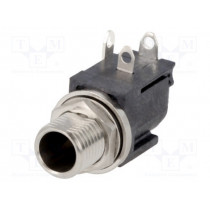 RAPC10S; Socket; DC supply; male; with on/off switch; on PCBs; THT; 11A; SWITCHCRAFT