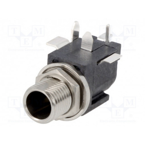 RASH10; Socket; DC supply; male; with on/off switch; on PCBs; SMT,THT; SWITCHCRAFT