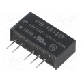 RB-1212D; Converter: DC/DC; 1W; Uin: 10.8÷13.2V; Uout: 12VDC; Uout2: -12VDC; RECOM RB-1212D; Converter: DC/DC; 1W; Uin: 10.8÷13.2V; Uout: 12VDC; Uout2: -12VDC; RECOM