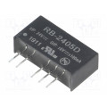 RB-2405D; Converter: DC/DC; 1W; Uin: 21.6÷26.4V; Uout: 5VDC; Uout2: -5VDC; SIP7; RECOM RB-2405D; Converter: DC/DC; 1W; Uin: 21.6÷26.4V; Uout: 5VDC; Uout2: -5VDC; SIP7; RECOM