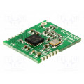 RC-CC1101-SPI-SMT-434; Module: RF; 434MHz; SPI; -110dBm; 1.8÷3.6VDC; 10dBm; Mounting: SMD; RADIOCONTROLLI