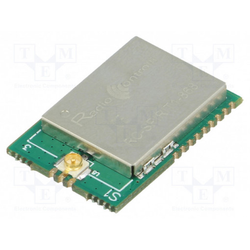 RC-SPIRIT1-868; Module: RF; 868MHz; SPI; -118dBm; 1.8÷3.6VDC; 16dBm; Mounting: SMD; RADIOCONTROLLI RC-SPIRIT1-868; Module: RF; 868MHz; SPI; -118dBm; 1.8÷3.6VDC; 16dBm; Mounting: SMD; RADIOCONTROLLI