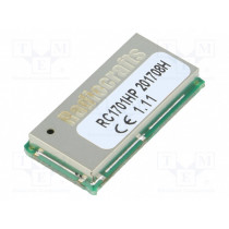 RC1701HP-MBUS4; Module: RF; UART; -107dBm; 2.8÷3.6VDC; 27dBm; Mounting: SMD; 169MHz; RADIOCRAFTS
