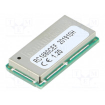 RC1880CEF-SPR; Module: RF; SPI,UART; -110dBm; 1.8÷3.8VDC; 14dBm; Mounting: SMD; RADIOCRAFTS