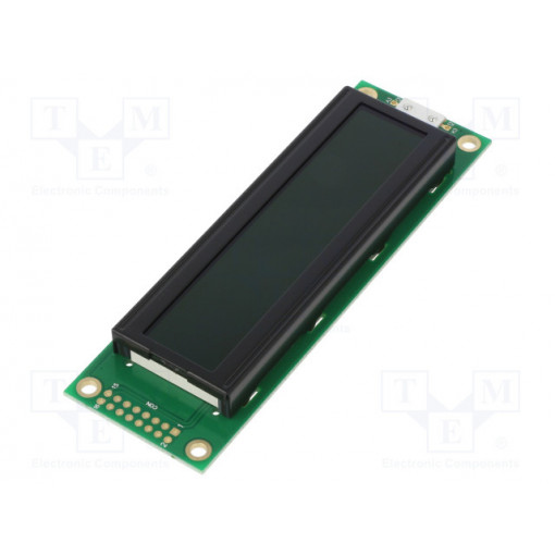 RC2002A-TIG-CSX; Display: LCD; alphanumeric; FSTN Negative; 20x2; black; LED; PIN: 16; RAYSTAR OPTRONICS