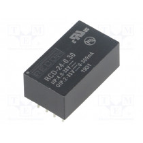 RCD-24-0.30; Converter: DC/DC; Uin: 4.5÷36V; Uout: 2÷35VDC; Iout: 300mA; 4.5g; RECOM