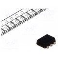 RCLAMP0502A.TCT; Diode: diode networks; 6V; 3A; unidirectional; 50W; SOT666; SEMTECH