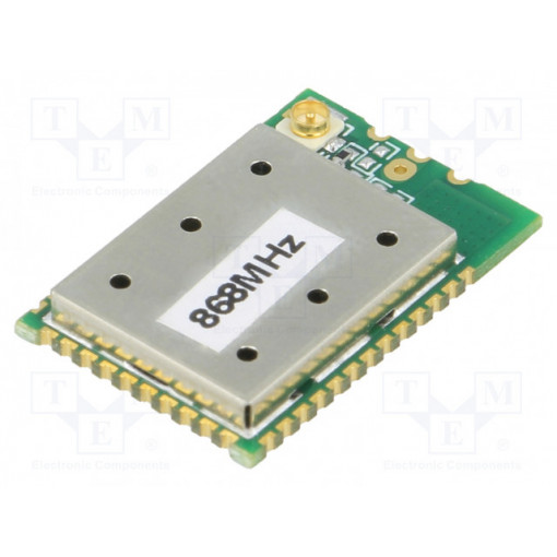 RCQ3-868-RM; Module: RF; 865÷859MHz; -124dBm; 1.8÷3.6VDC; 14dBm; Mounting: SMD; RADIOCONTROLLI