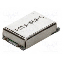 RCTX-868-L; Module: RF; AM transmitter; ASK,OOK; 868.3MHz; 2.2÷3.6VDC; 9dBm; RADIOCONTROLLI