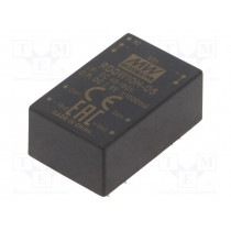 RDDW10H-05; Converter: DC/DC; 10W; Uin: 43÷160V; Uout: 5VDC; Uout2: -5VDC; DIP24; MEAN WELL