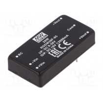 RDDW20F-05; Converter: DC/DC; 20W; Uin: 9÷36V; Uout: 5VDC; Uout2: -5VDC; 35g; MEAN WELL