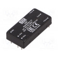 RDDW20H-15; Converter: DC/DC; 20W; Uin: 43÷160V; Uout: 15VDC; Uout2: -15VDC; 35g; MEAN WELL