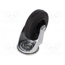 449706; Transport wheel; Ø: 100mm; W: 30mm; H: 128mm; torsional; 76kg; ELESA+GANTER