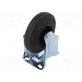 449661; Transport wheel; Ø: 125mm; W: 37.5mm; H: 156mm; rigid; Rol.load: 850N; ELESA+GANTER