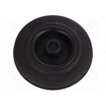 449512; Transport wheel; Ø: 125mm; W: 37.5mm; Dyn.load: 1.1kN; 86kg; ELESA+GANTER